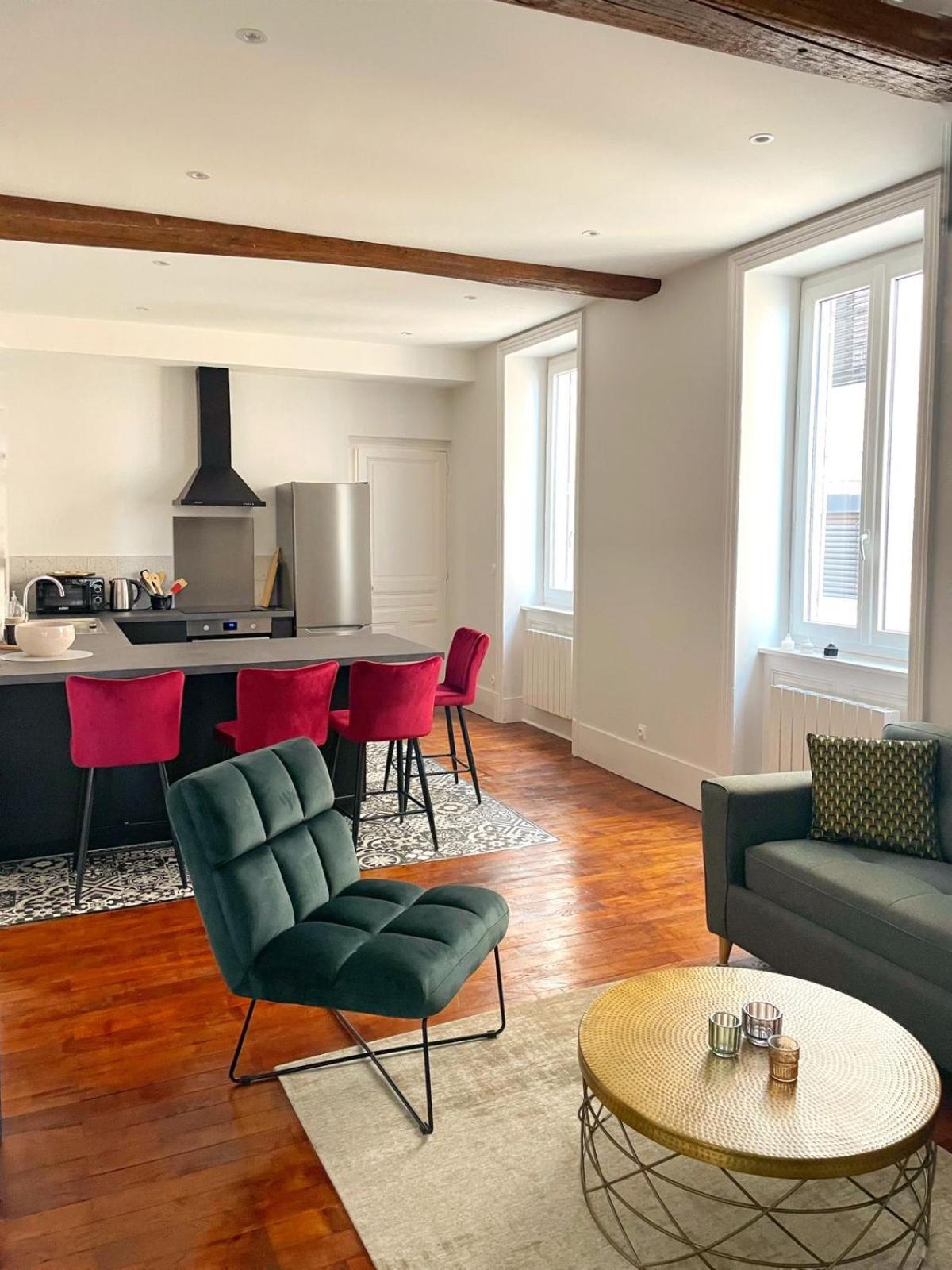 Center Macon Charmant Appartement Avec Vue Sur La Saone Exterior photo